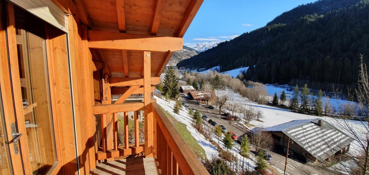 Bienvenue Dans Notre Chalet! Appartement Les Sitelles Le Grand-Bornand Esterno foto