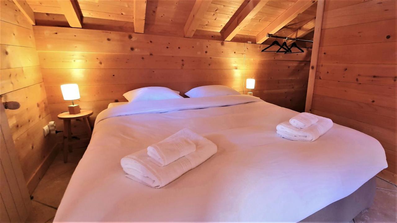 Bienvenue Dans Notre Chalet! Appartement Les Sitelles Le Grand-Bornand Esterno foto