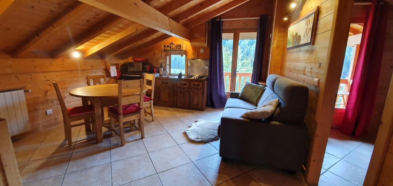 Bienvenue Dans Notre Chalet! Appartement Les Sitelles Le Grand-Bornand Esterno foto